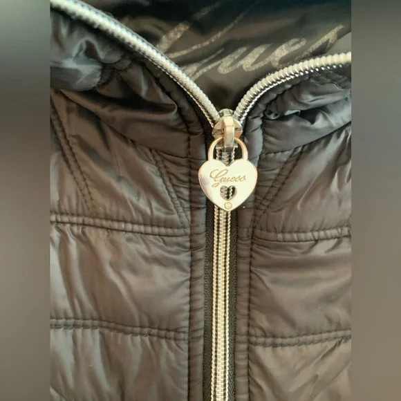 Women’s Guess black coat - Picture 8 of 9